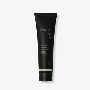 ⚫️ Buttah Skin Tea Tree Exfoliating Scrub Full-Size 3.4 fl oz / 100 ml New